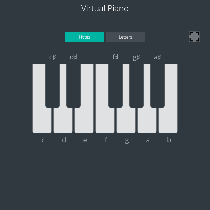 virtual piano